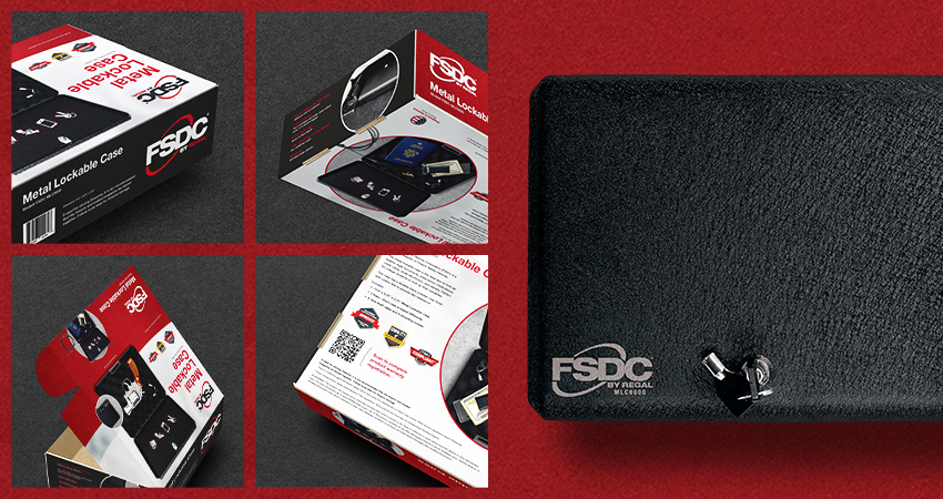 Regal lockbox packaging design